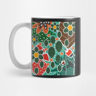 Floral botanic fusion Mug